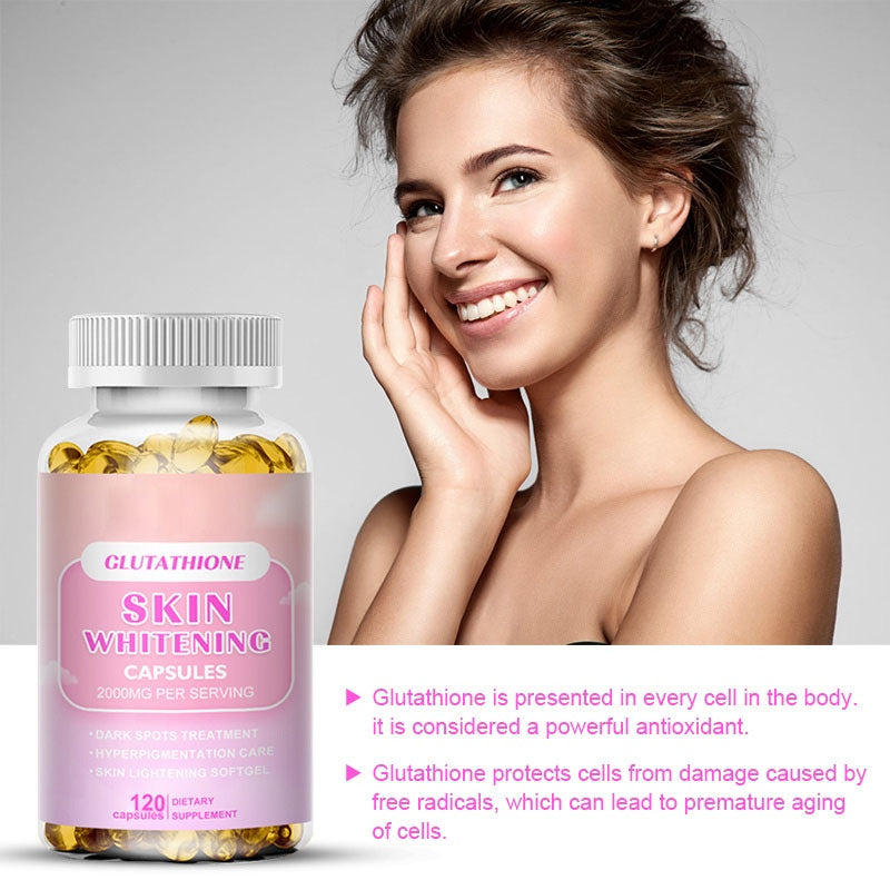 Glutathione Tablets For Skin Whitening Glutathione Capsules 2000mg Per Serving For Skin Brightening, Dark Spot Removal & Liver Support Dark Spots Serum Skin Lightening Creams Glutathione Tablets For Skin Whitening Glutathione Capsules 2000mg Per Serving For Skin Brightening, Dark Spot Removal & Liver Support Dark Spots Serum Skin Lightening Creams